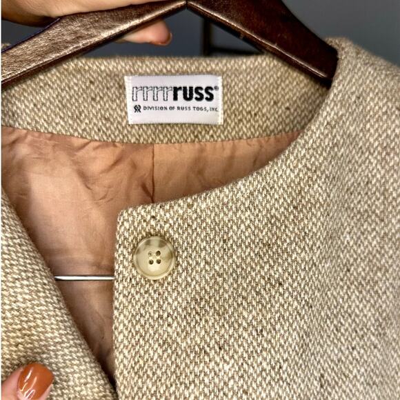 rrrrruss by Russ Togs Inc Vintage Wool Suit - Picture 4 of 9